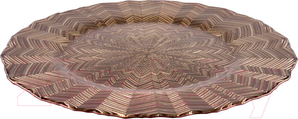 Изображение товара Тарелка столовая обеденная Gipfel Astrid 43218 (золото)