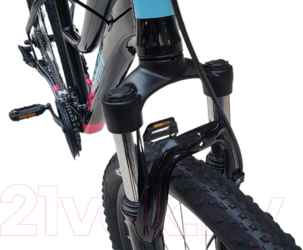 Изображение товара Велосипед Forward Endorphin Lively 27.5 D FR 27.5 / RB4F7M1D0XBKXPK-FR (21, черный/розовый)