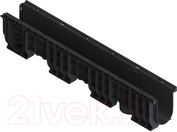 Изображение товара Лоток водоотводный Стандартпарк PolyMax Basic 8040-М / ЛВ-10.16.20-ПП