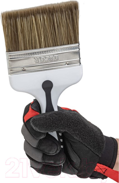 Изображение товара Кисть малярная Decor Black White для лака / 830-075 (15x75мм)