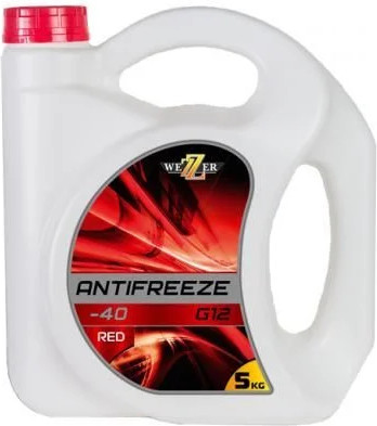 Изображение товара Антифриз Wezer G12 / 4608868 (5кг, красный)