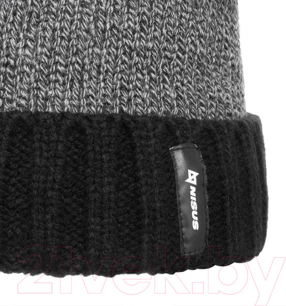 Изображение товара Шапка Nisus City Man N-HI-DGB (серый)