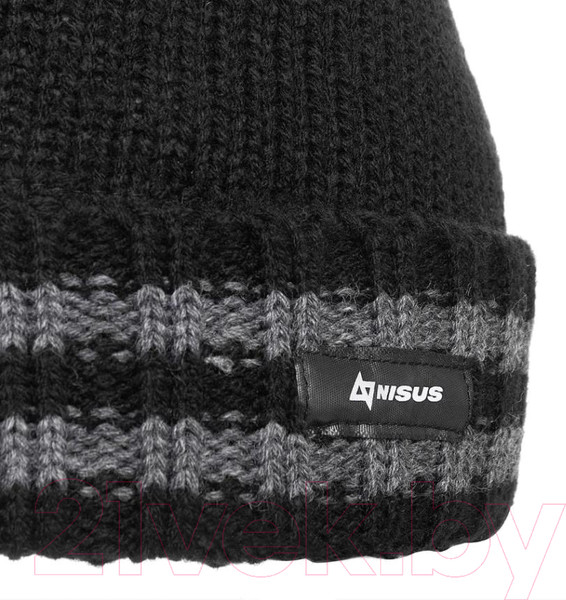 Изображение товара Шапка Nisus Чемпион N-HI-B (черный)