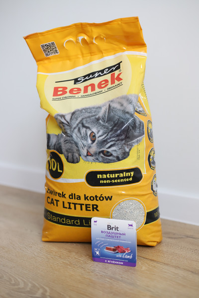 Изображение товара Влажный корм для кошек Brit Premium Sensitive Воздушный паштет с ягненком / 5060900 (100г)