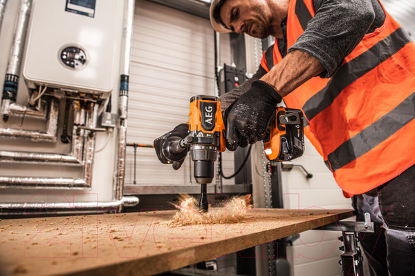 Изображение товара Профессиональная дрель-шуруповерт AEG Powertools BSB18BL2-602K (4935481043)