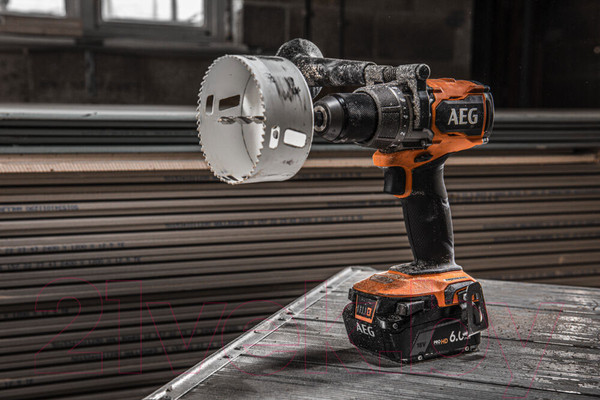 Изображение товара Профессиональная дрель-шуруповерт AEG Powertools BSB18BL2-602K (4935481043)