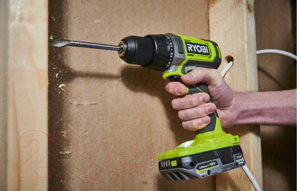 Изображение товара Аккумуляторная дрель-шуруповерт Ryobi HP RDD18-2C42S (5133005521)