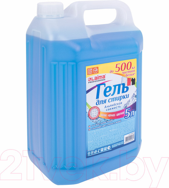Изображение товара Гель для стирки Laima Professional. Альпийская Свежесть / 608655 (5л)
