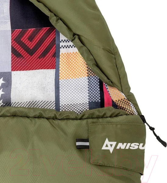 Изображение товара Спальный мешок Nisus XXL 300 Hollowfiber / N-SB-H300-220x90 (зеленый)