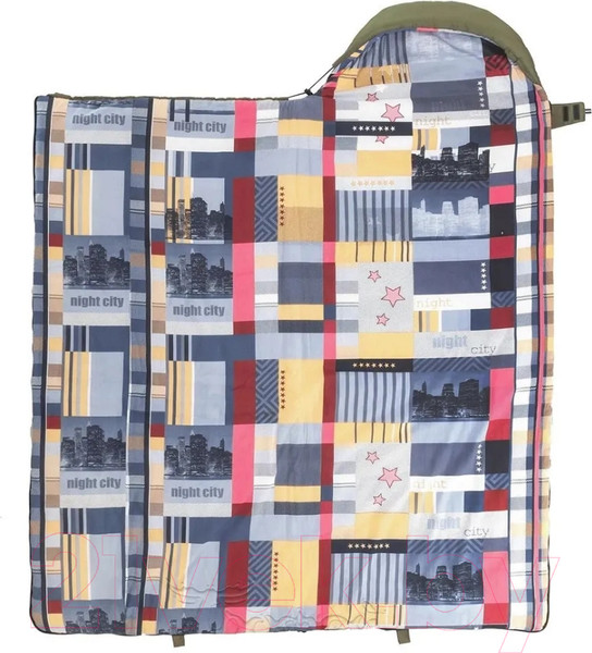 Изображение товара Спальный мешок Nisus XXL 300 Hollowfiber / N-SB-H300-220x90 (зеленый)