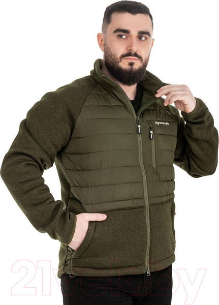 Изображение товара Кофта для охоты и рыбалки Nisus Frant N-TN-005-XL (XL,хаки)