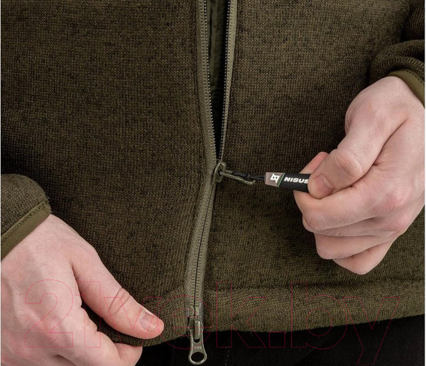 Изображение товара Кофта для охоты и рыбалки Nisus Frant N-TN-005-XL (XL,хаки)