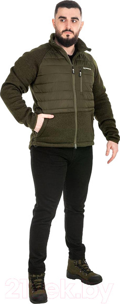 Изображение товара Кофта для охоты и рыбалки Nisus Frant N-TN-005-XXL (XXL,хаки)