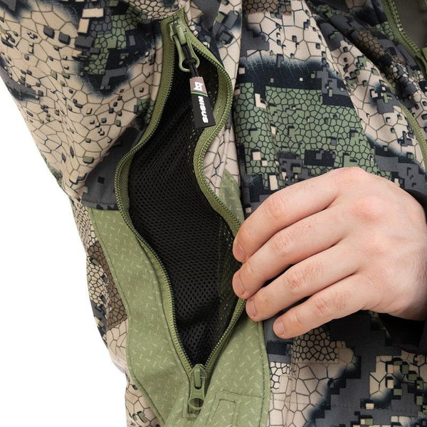 Изображение товара Костюм для охоты и рыбалки Nisus Matrix N-TN-008-M (M,зеленый пиксель)