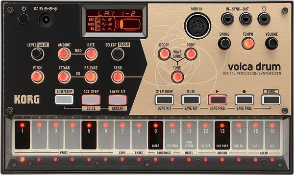 Изображение товара Синтезатор Korg Volca Drum