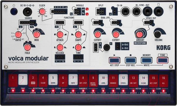 Изображение товара Аналоговый синтезатор Korg Volca Modular