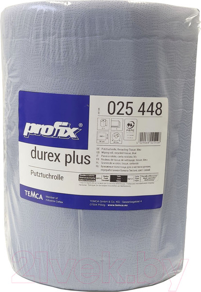 Изображение товара Бумажные полотенца PROFIX 3-х слойная 38x36см / 025448 (1рул, синий)