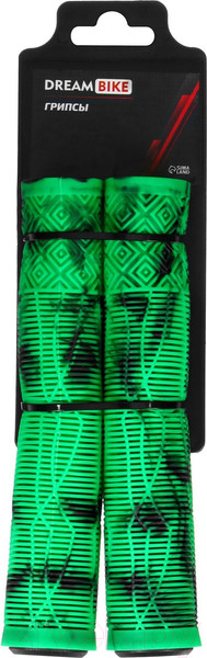 Изображение товара Грипсы для велосипеда Dream Bike 7351060 (зеленый)