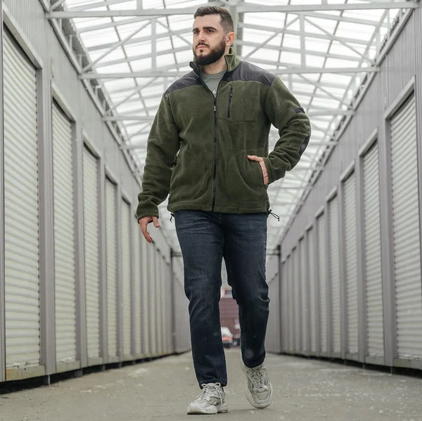 Изображение товара Кофта для охоты и рыбалки Helios Tiger HS-PSTK-XXL (XXL,хаки)