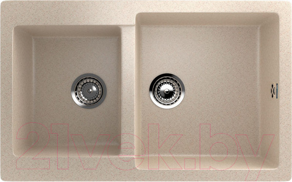 Изображение товара Мойка кухонная Ulgran U-505 (328 бежевый)