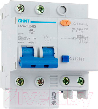 Изображение товара Дифференциальный автомат Chint DZ47LE-32 / 199631