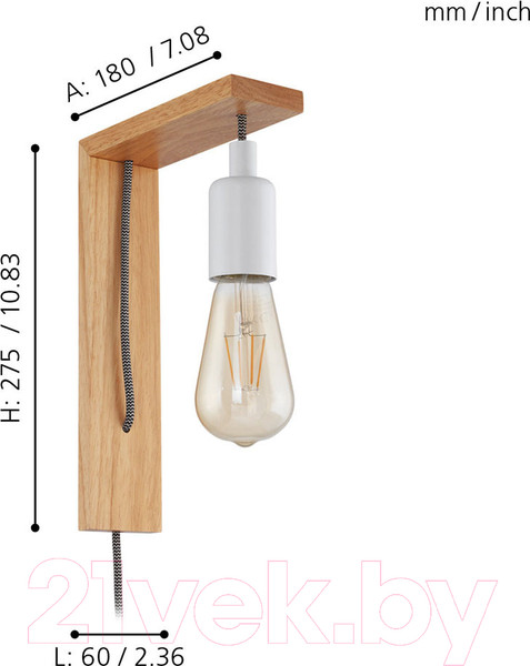 Изображение товара Бра Eglo Tocopilla 97916