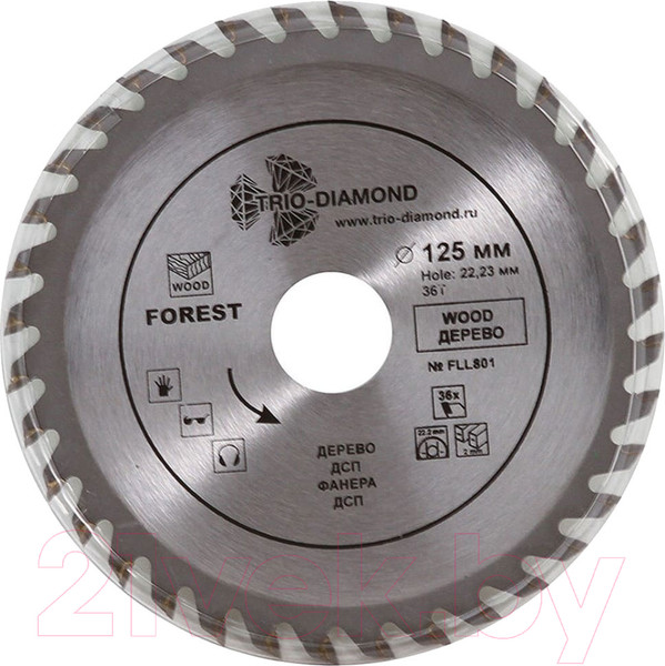 Изображение товара Пильный диск Trio Diamond FLL801