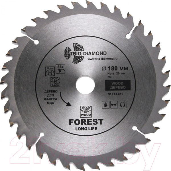 Изображение товара Пильный диск Trio Diamond FLL816