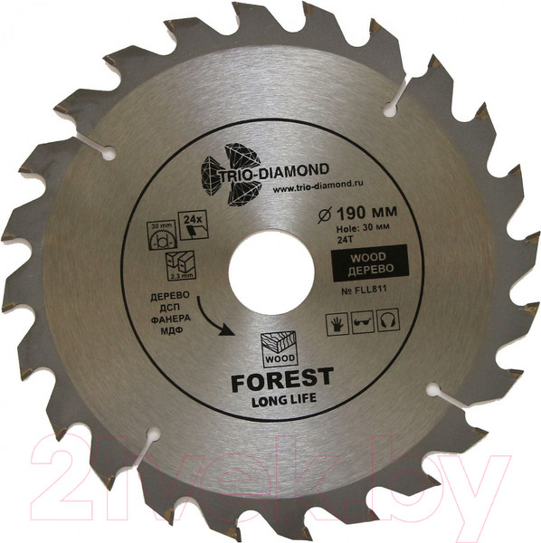 Изображение товара Пильный диск Trio Diamond FLL811
