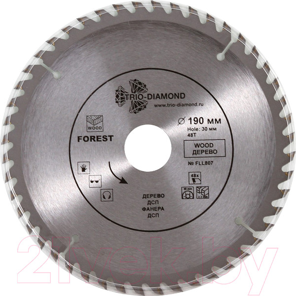 Изображение товара Пильный диск Trio Diamond FLL807