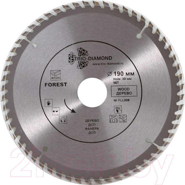 Изображение товара Пильный диск Trio Diamond FLL808