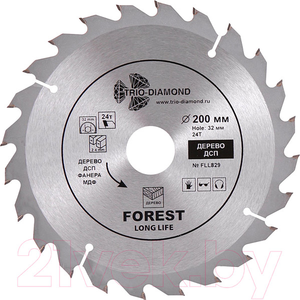 Изображение товара Пильный диск Trio Diamond FLL829