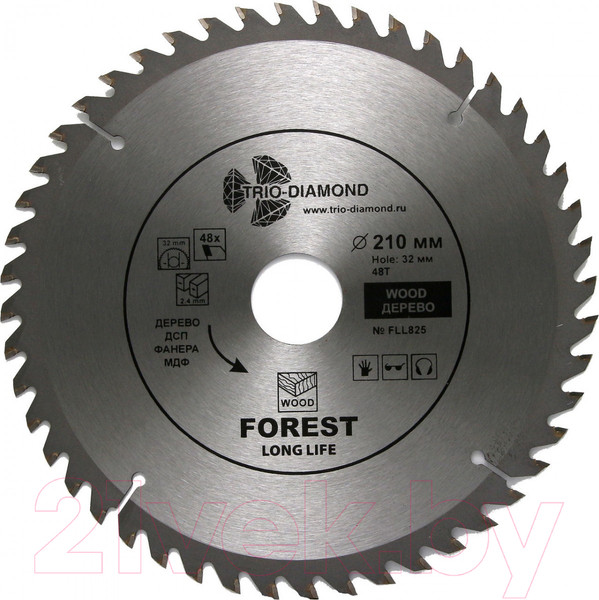 Изображение товара Пильный диск Trio Diamond FLL825