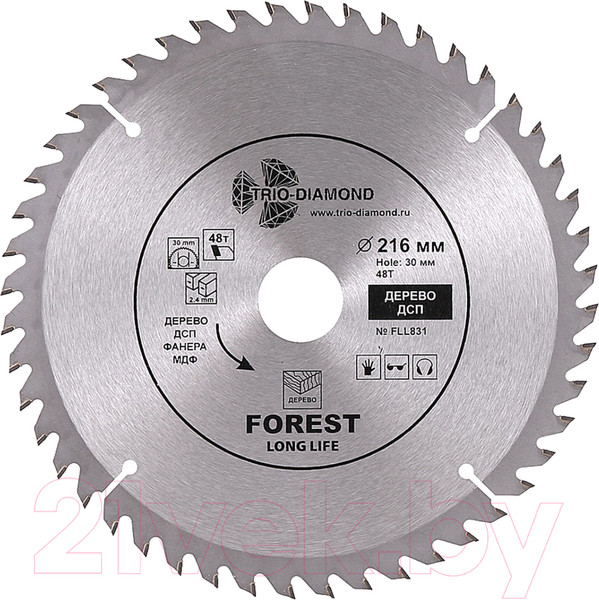 Изображение товара Пильный диск Trio Diamond FLL831
