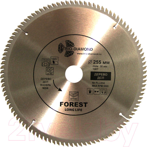 Изображение товара Пильный диск Trio Diamond FLL834