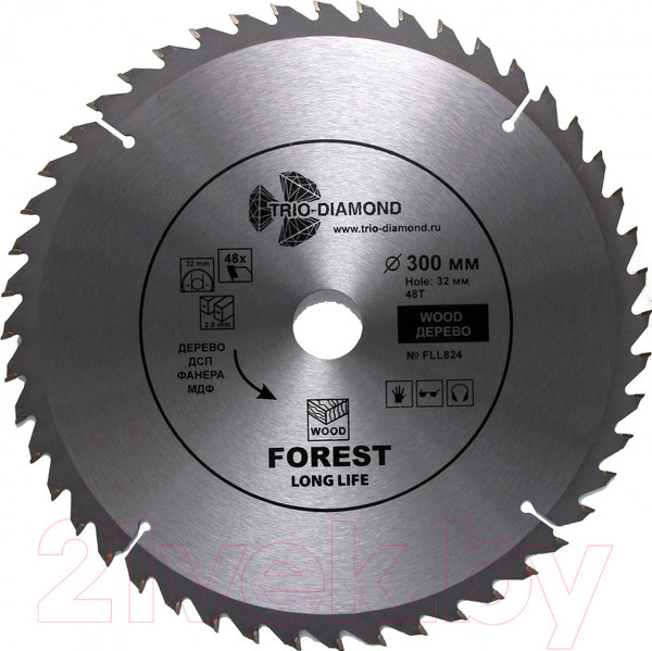 Изображение товара Пильный диск Trio Diamond FLL824