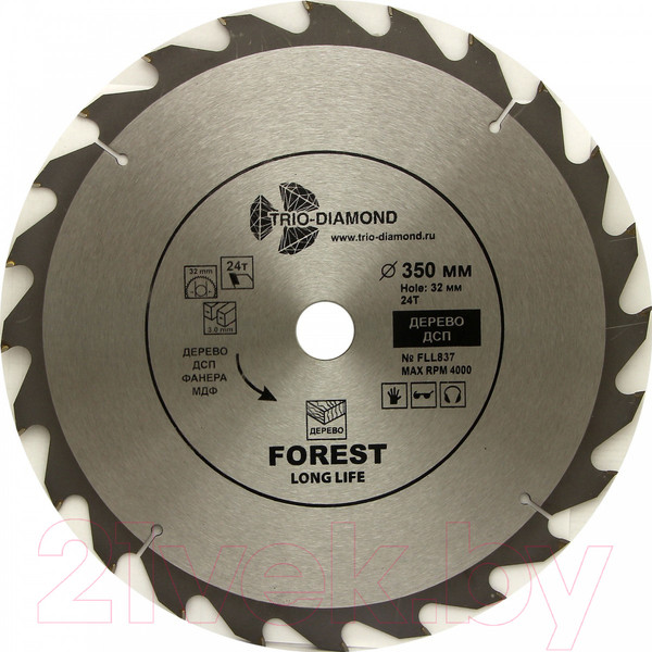 Изображение товара Пильный диск Trio Diamond FLL837