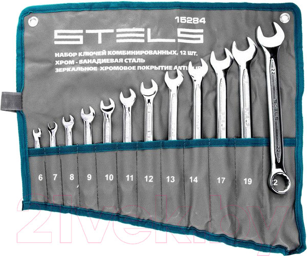 Изображение товара Набор ключей Stels 15284