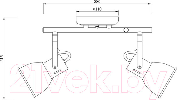 Изображение товара Спот Arte Lamp Jovi Bianco A1677PL-2WH