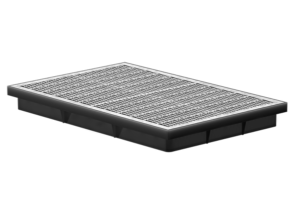 Изображение товара Поддон для решетки придверной Ecoteck ДИ 22905000 (черный)