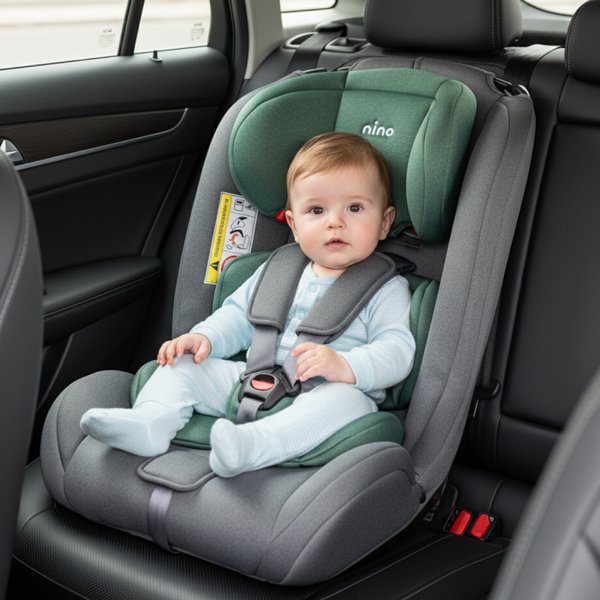 Изображение товара Автокресло NINO Comfort ZY02A (серый/зеленый)