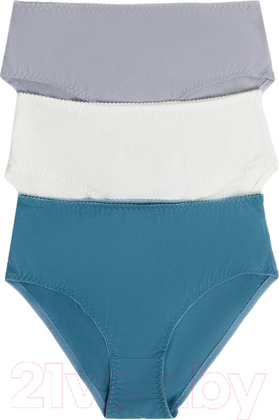 Изображение товара Комплект женских трусов Mark Formelle 412075-3 (р.102, арктика)