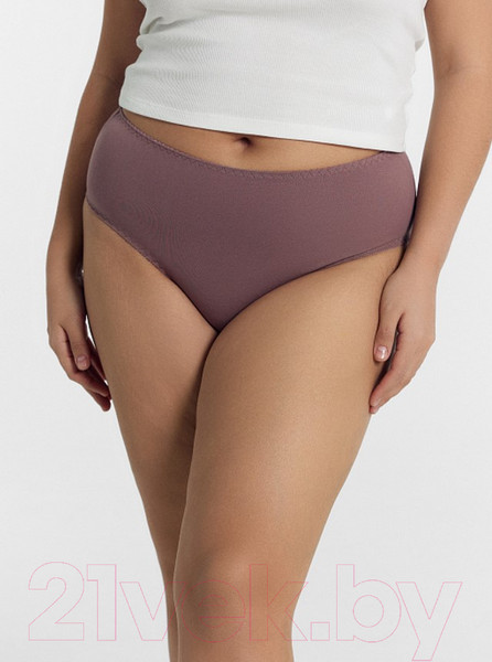 Изображение товара Комплект женских трусов Mark Formelle 412075-3 (р.106, кофейная роза1)