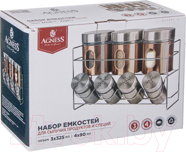 Изображение товара Набор для специй Agness 172-142