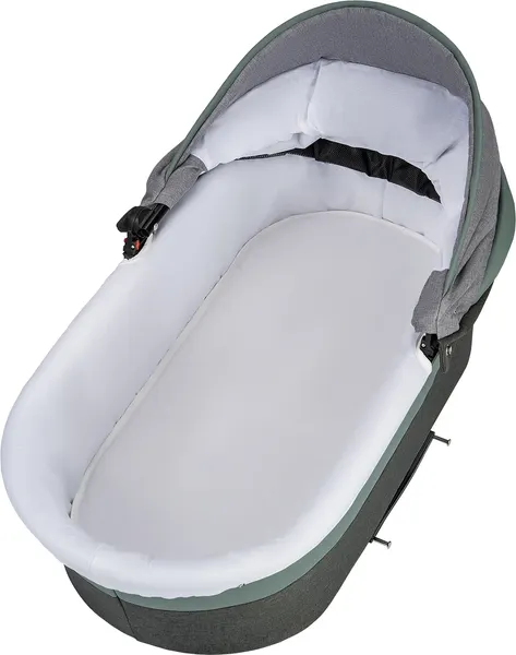 Изображение товара Детская универсальная коляска Alis Alvaro 2 в 1 (Al 10, темно-серый/светло-серый/шалфей кожа)