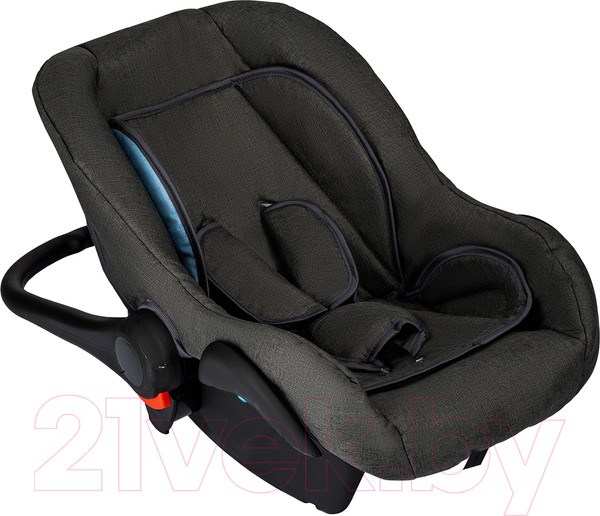 Изображение товара Детская универсальная коляска Alis Alvaro F 3 в 1 (Al 10, темно-серый/светло-серый/шалфей кожа)