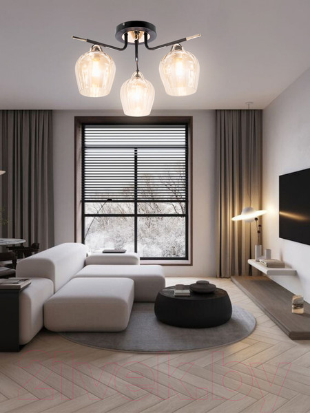 Изображение товара Люстра Aitin-Pro НПБ 02-3x60-102 / 9085/3 (золото)