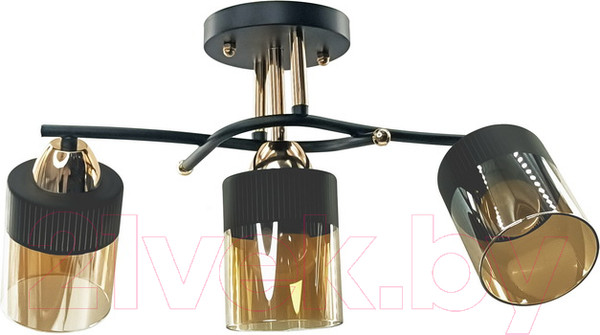 Изображение товара Люстра Aitin-Pro НПБ 02-3x60-101 / 9131/3 (золото/черный)