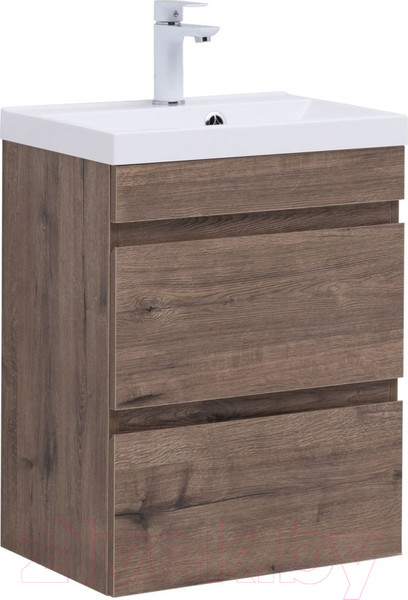 Изображение товара Тумба под умывальник Aquanet Нота New 50 / 334190 (дуб веллингтон табак)