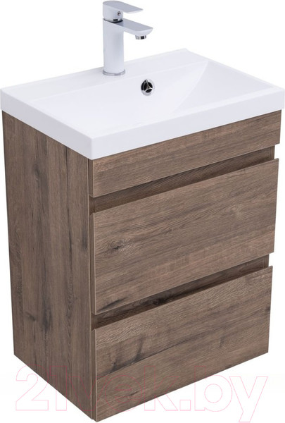 Изображение товара Тумба под умывальник Aquanet Нота New 50 / 334190 (дуб веллингтон табак)